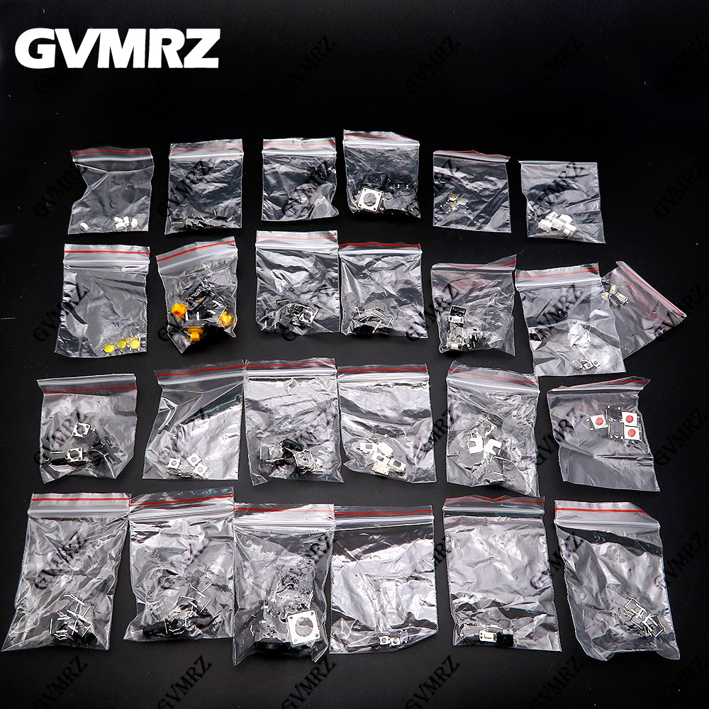 125PCS 25Values Assorted Push  - Diy Electronics For Beginners recension och pris