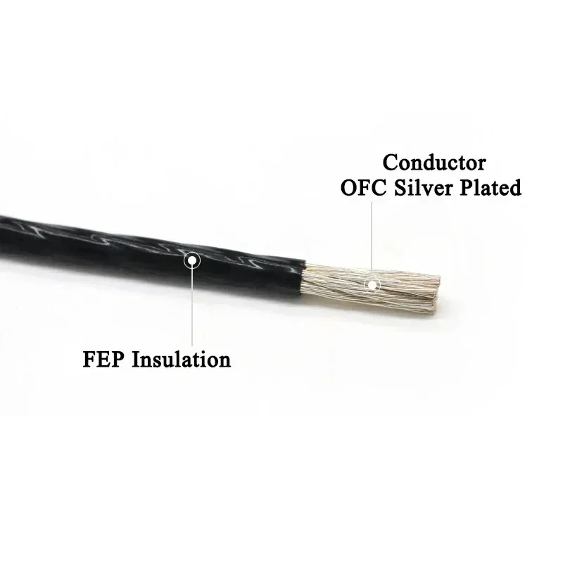 30~10AWG Red/Black PTFE Silver - Diy Electronics Audio recension och pris
