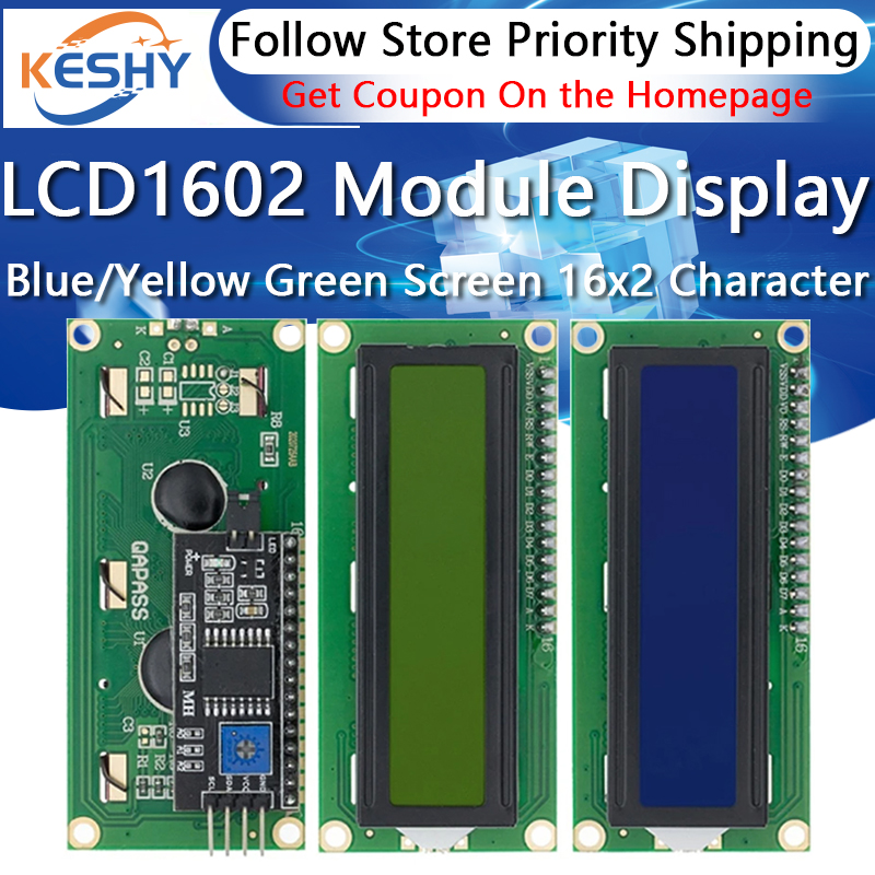 LCD1602 1602 LCD Module Blue / - I2C Lcd Display recension och pris
