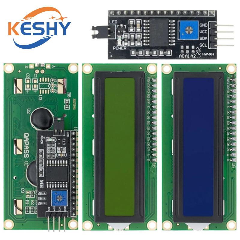 LCD1602 1602 LCD Module Blue / - I2C Lcd Display recension och pris