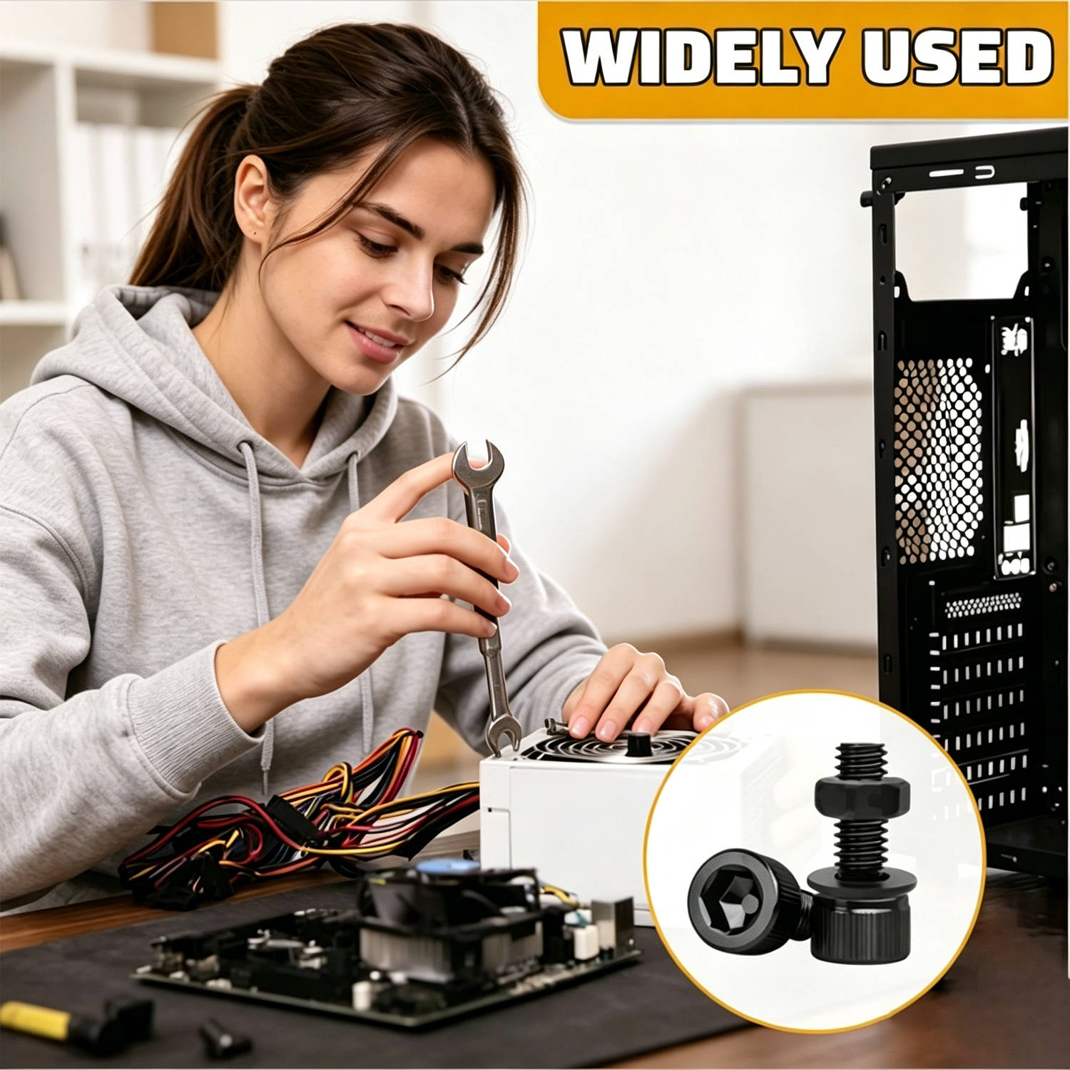 M3 Black Hex Socket Head Cap S - Diy Electronics For Beginners recension och pris