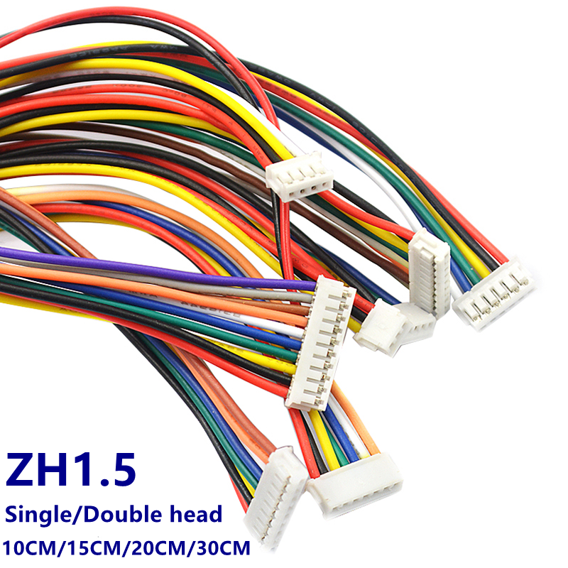 10PCS ZH 1.5mm Wire Cable Conn - Diy Electronics Wire recension och pris