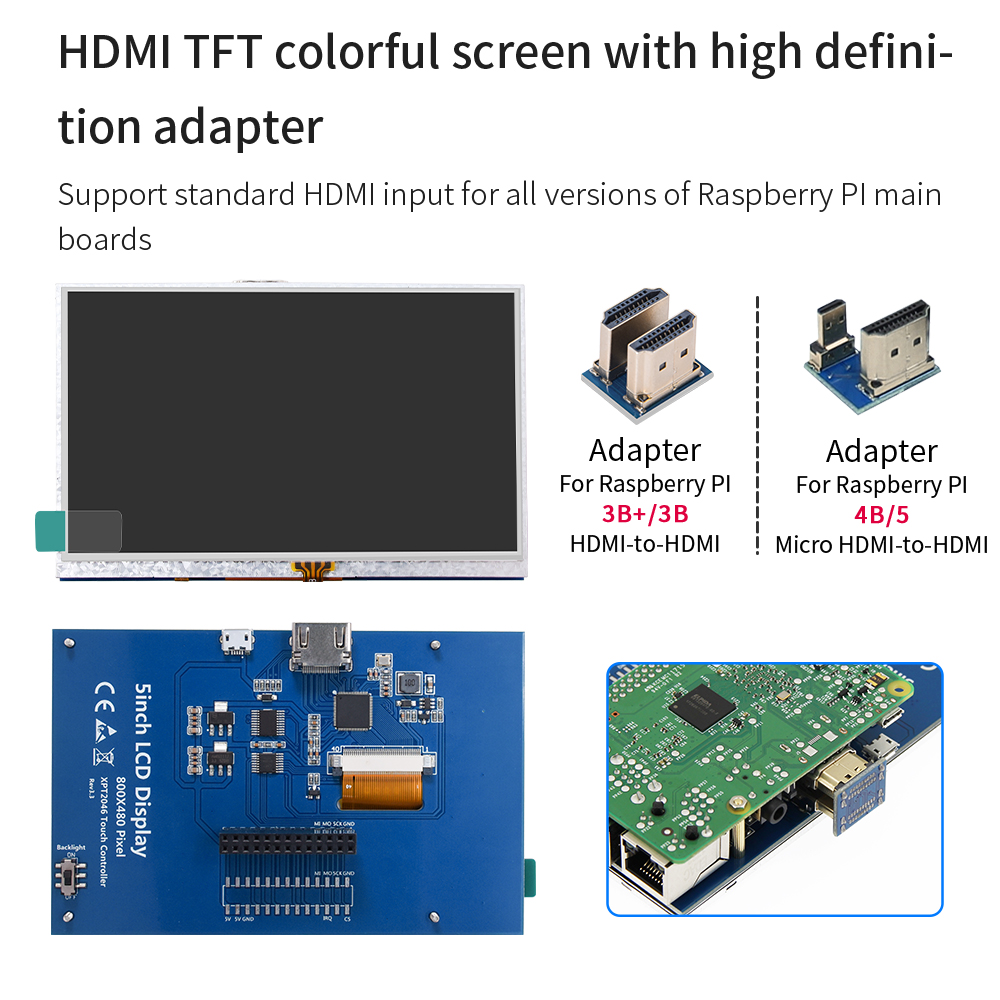 Keyestudio TFT/HD-MI Colorful  - Diy Electronics Raspberry Pi recension och pris