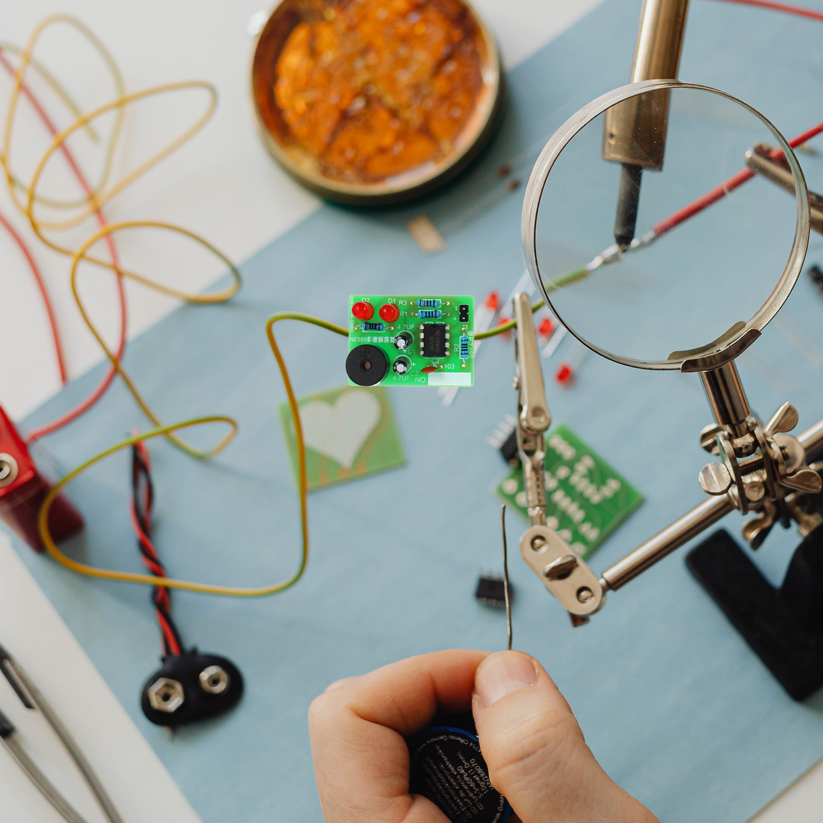 5Set Soldering Training Kit We - Diy Electronics For Beginners recension och pris