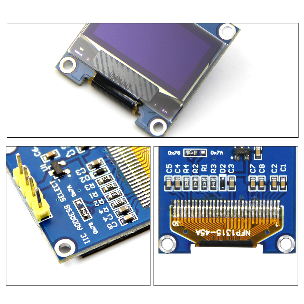 0.96 Inch OLED Display Module  - I2C Lcd Display recension och pris