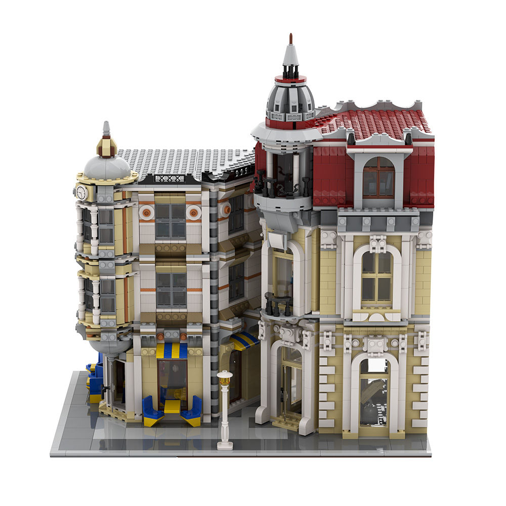 Gobricks MOC Street View Corne - Diy Electronics Stores recension och pris
