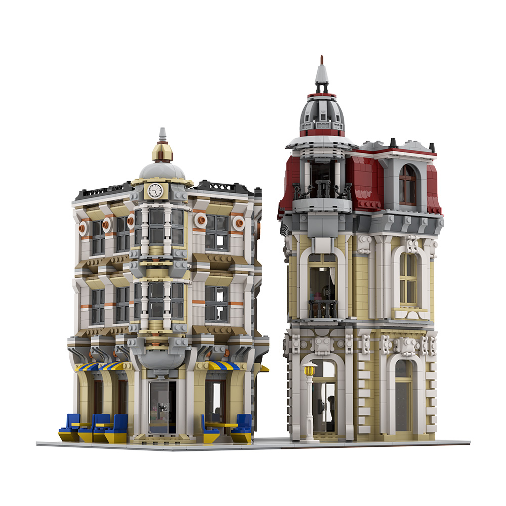 Gobricks MOC Street View Corne - Diy Electronics Stores recension och pris