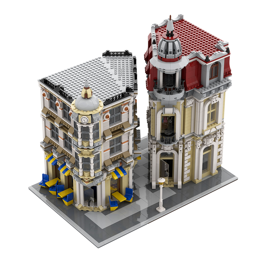 Gobricks MOC Street View Corne - Diy Electronics Stores recension och pris