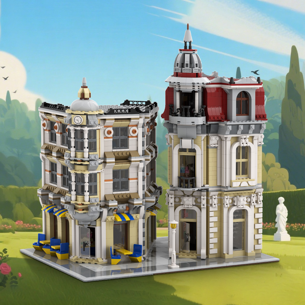 Gobricks MOC Street View Corne - Diy Electronics Stores recension och pris