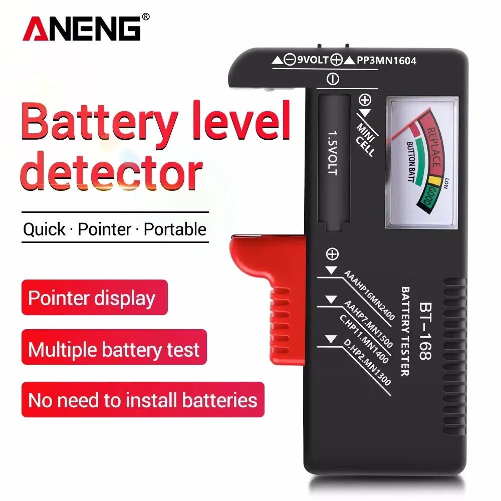 ANENG BT-168 Digital Battery T - Diy Electronics Test Equipment recension och pris