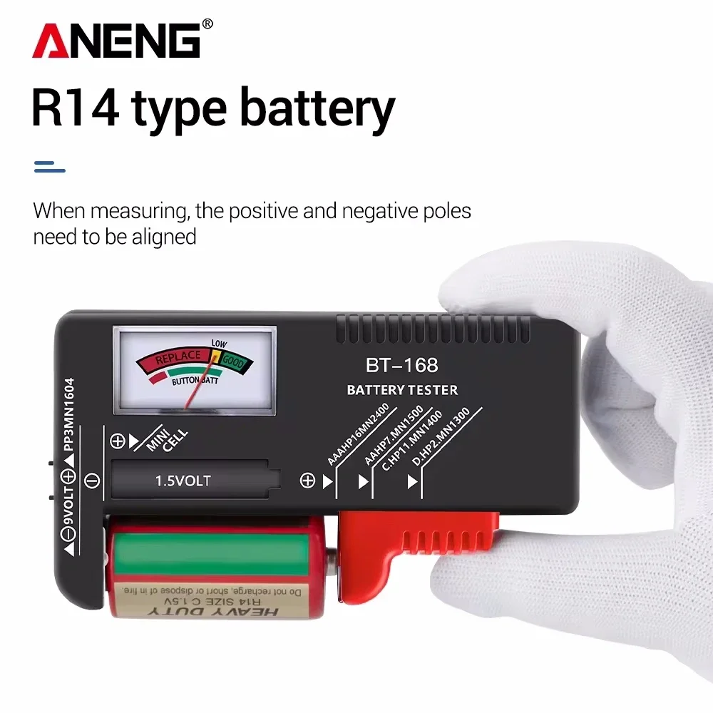 ANENG BT-168 Digital Battery T - Diy Electronics Test Equipment recension och pris
