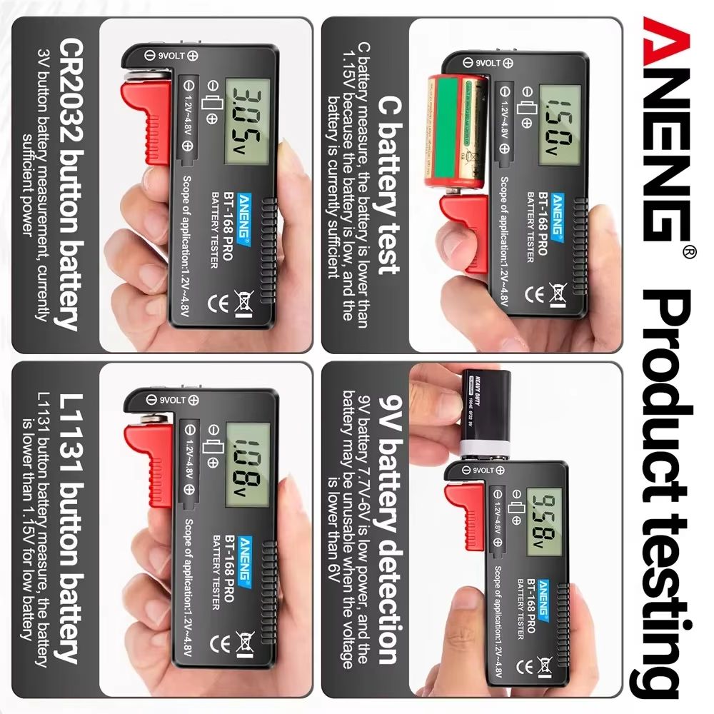 ANENG Internal  Battery Tester - Diy Electronics Test Equipment recension och pris