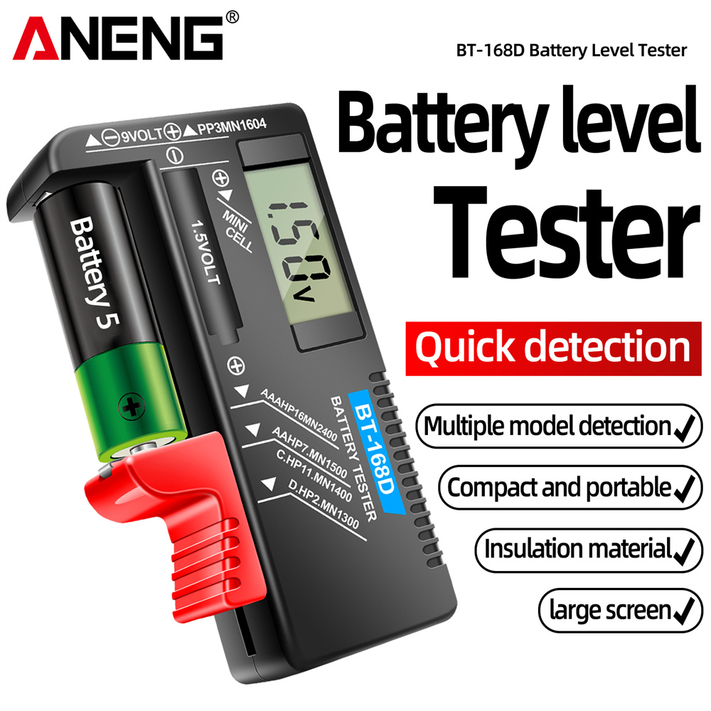 ANENG Internal  Battery Tester - Diy Electronics Test Equipment recension och pris