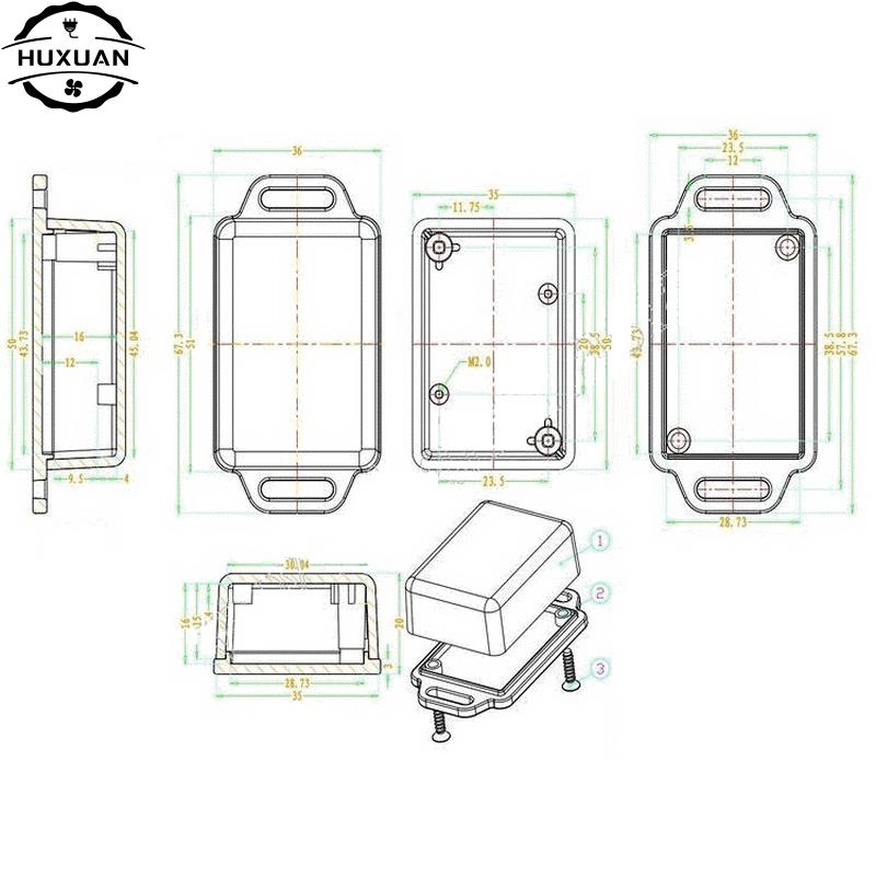 1pc DIY Power Junction Box Ele - Diy Electronics Location recension och pris
