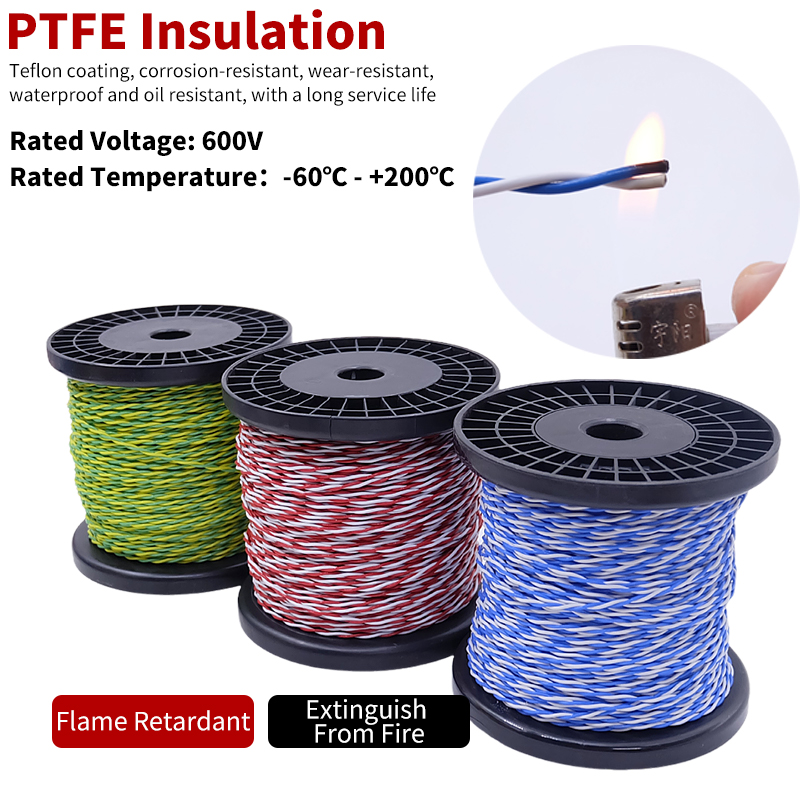 PTFE Wire AFS200 2pins 26/25/2 - Diy Electronics Audio recension och pris