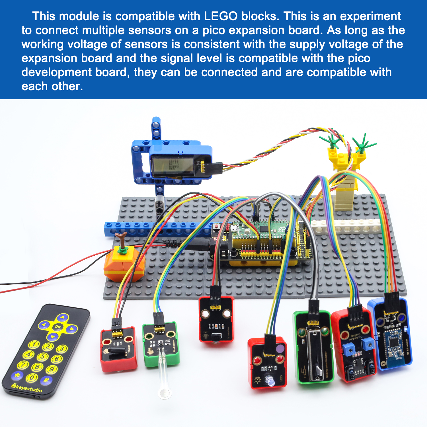 Keyestudio Raspberry Pi Pico I - Diy Electronics Raspberry Pi recension och pris