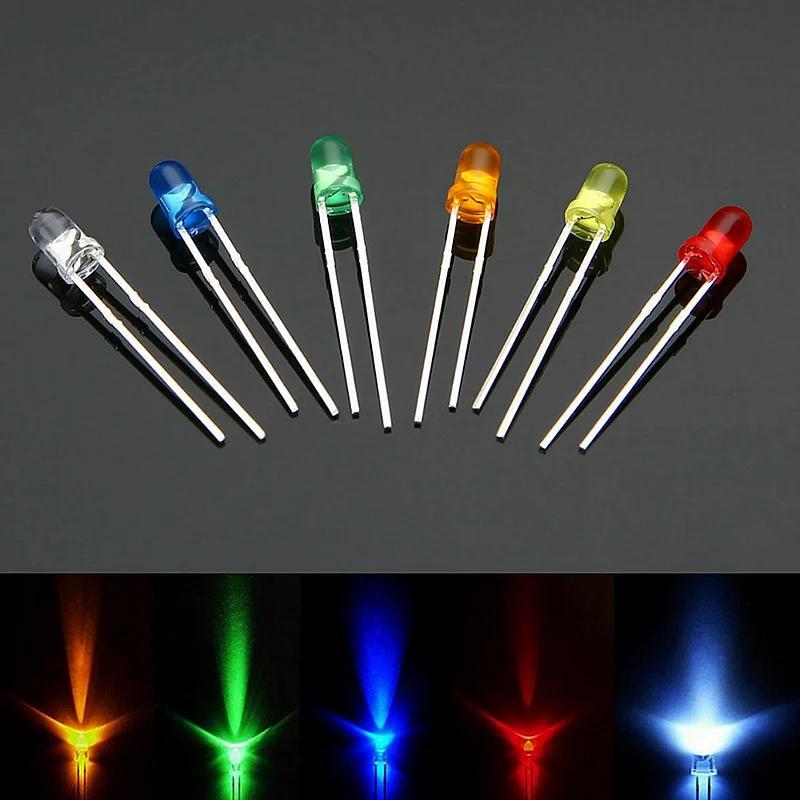 100/200PCS 3mm 5mm Multicolor  - R/Diy Electronics recension och pris