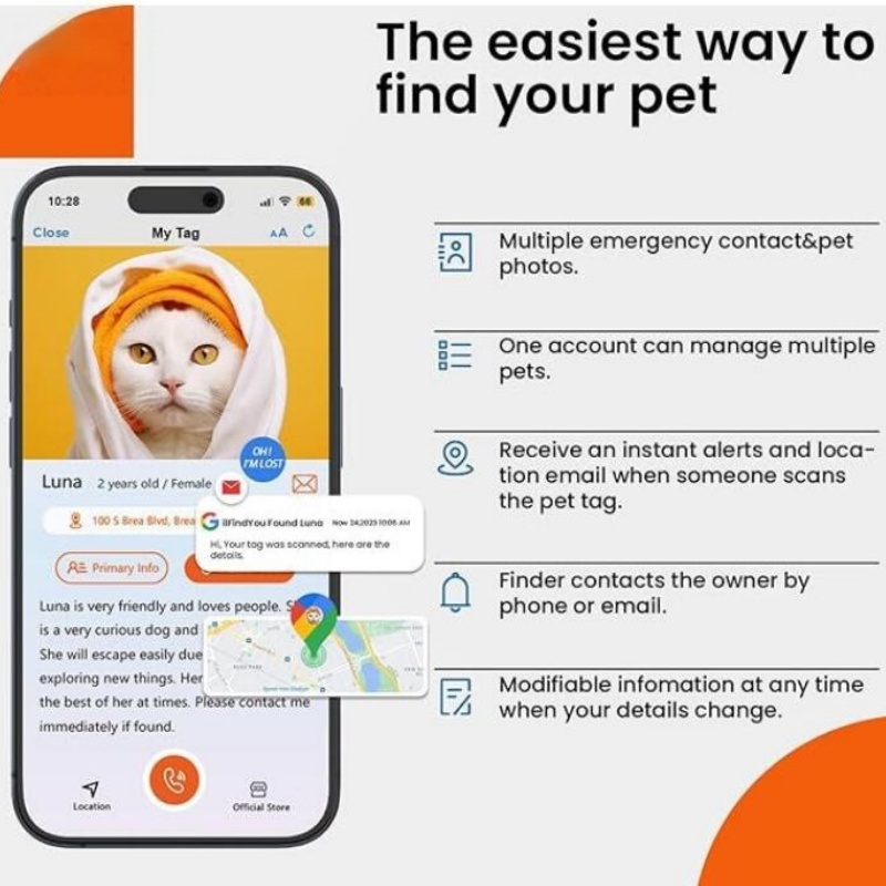 Anti-Lost Cat Collar Diy Elect - Diy Electronics Location recension och pris