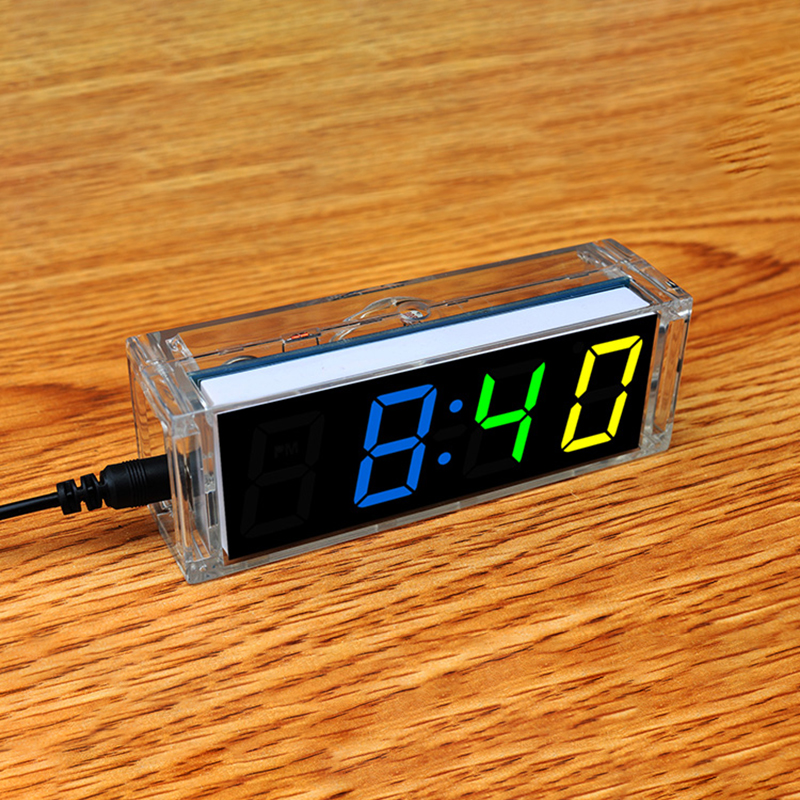 Digital Tube DIY Clock Kit Tem - Diy Electronics For Beginners recension och pris
