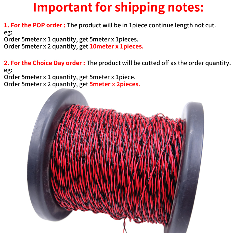 2M/10M 2pins PTFE Wire 30/26/2 - Diy Electronics Audio recension och pris
