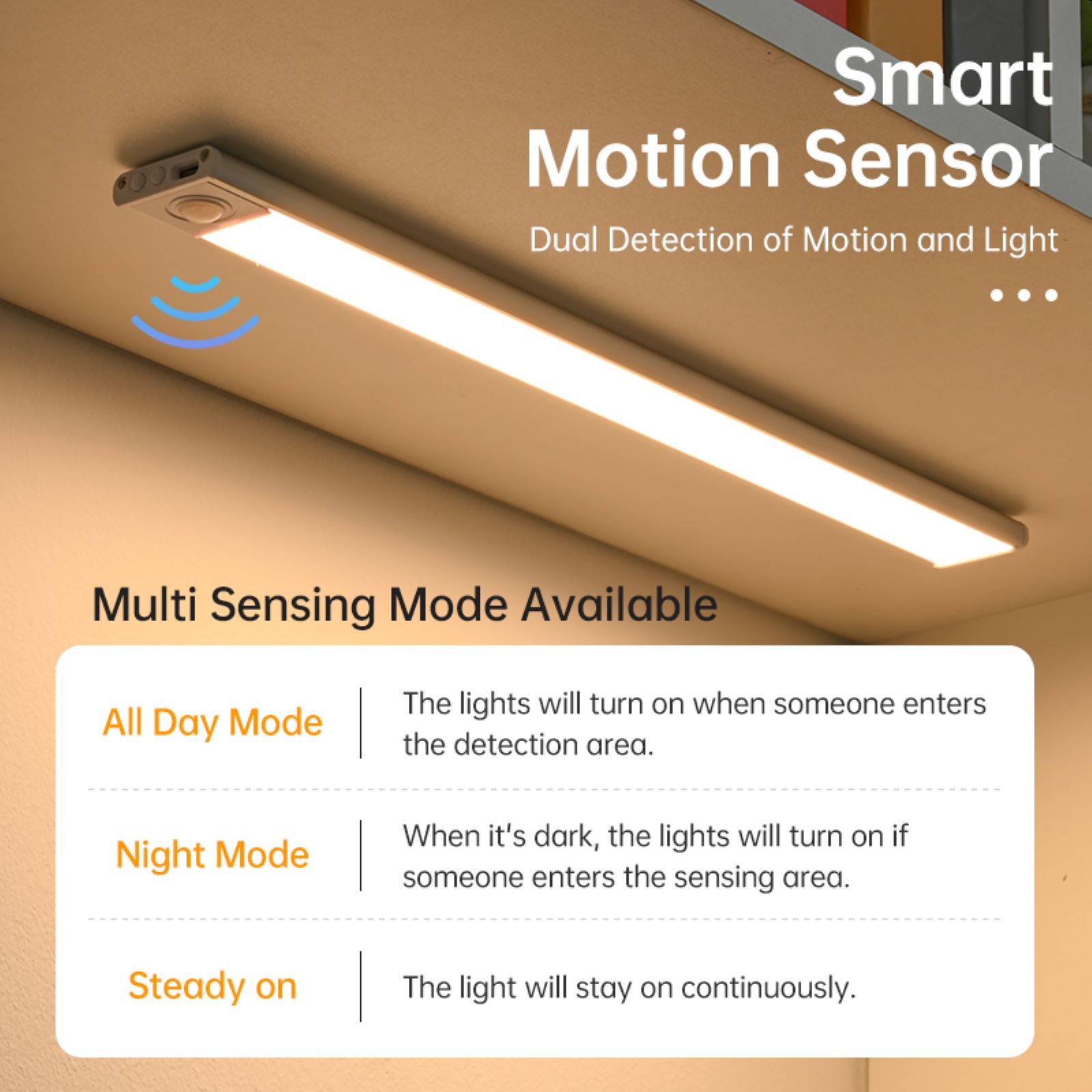LED Under Cabinet Light Motion - Ldr Light Sensor recension och pris