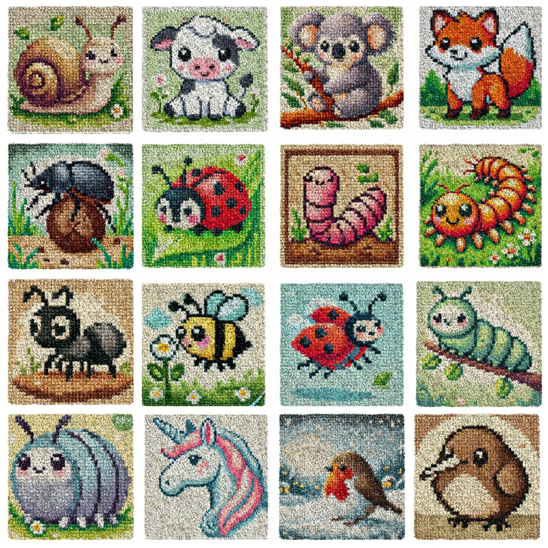 Cute Animals Embroidery Latch  - Diy Electronics For Beginners recension och pris