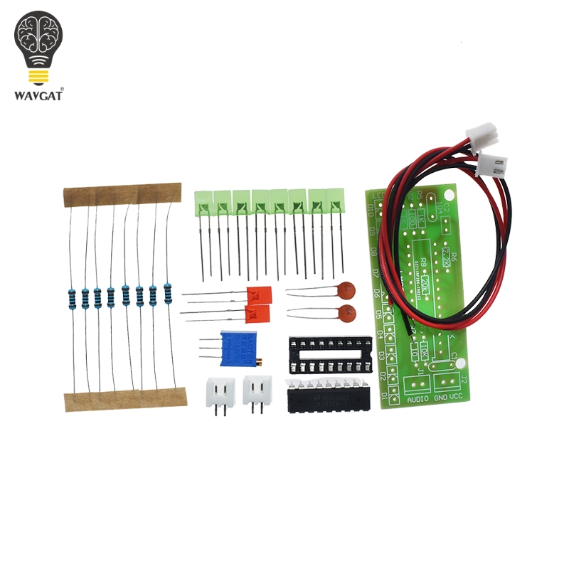 LM3915 DC 9V-12V 10 LED Sound  - Diy Electronics Audio recension och pris