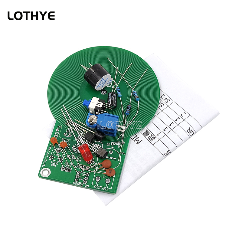 DC 3V-5V Metal Detector Kit DI - Diy Electronics For Beginners recension och pris