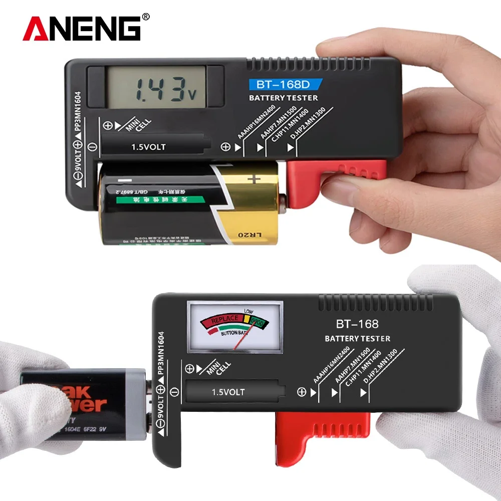 ANENG Battery Tester BT-168/ B - Diy Electronics Test Equipment recension och pris
