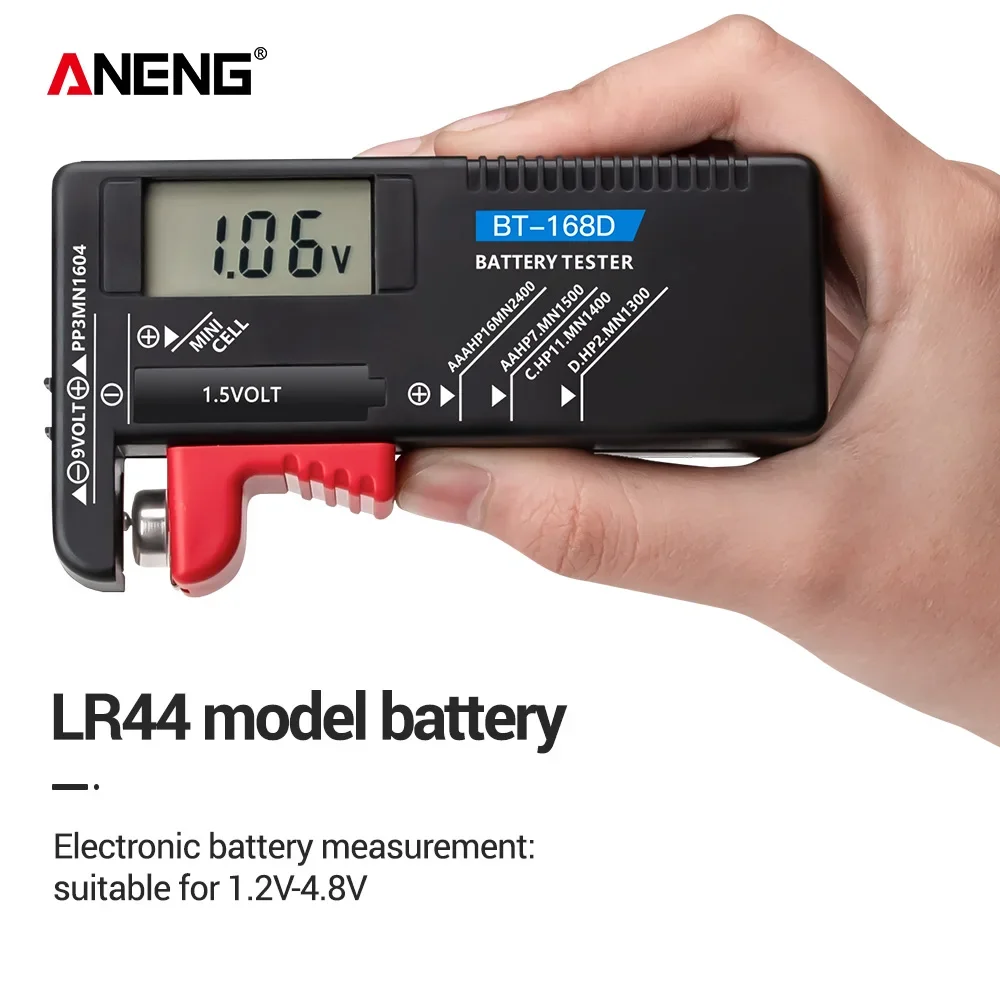ANENG Battery Tester BT-168/ B - Diy Electronics Test Equipment recension och pris