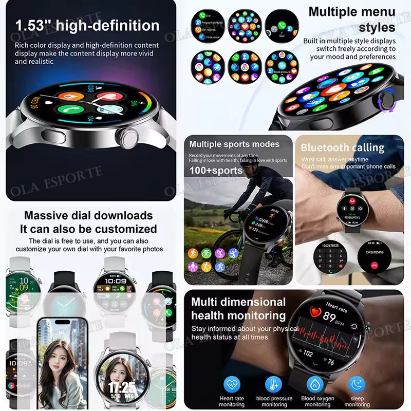 New SmartWatch for Men Women B - Diy Electronics Audio recension och pris