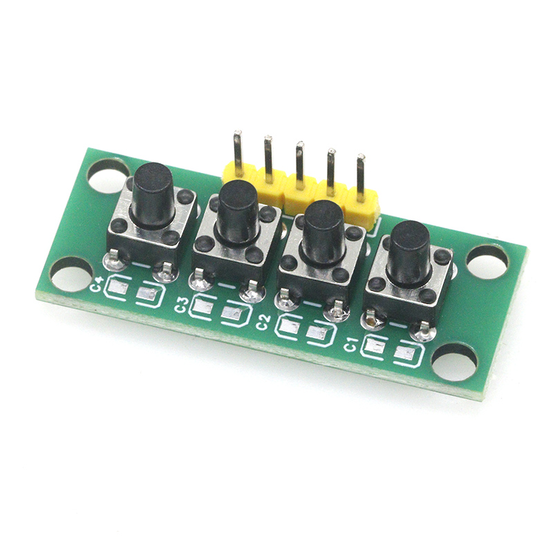 1~5PCS 1x4 4-Button Independen - Diy Electronics Raspberry Pi recension och pris