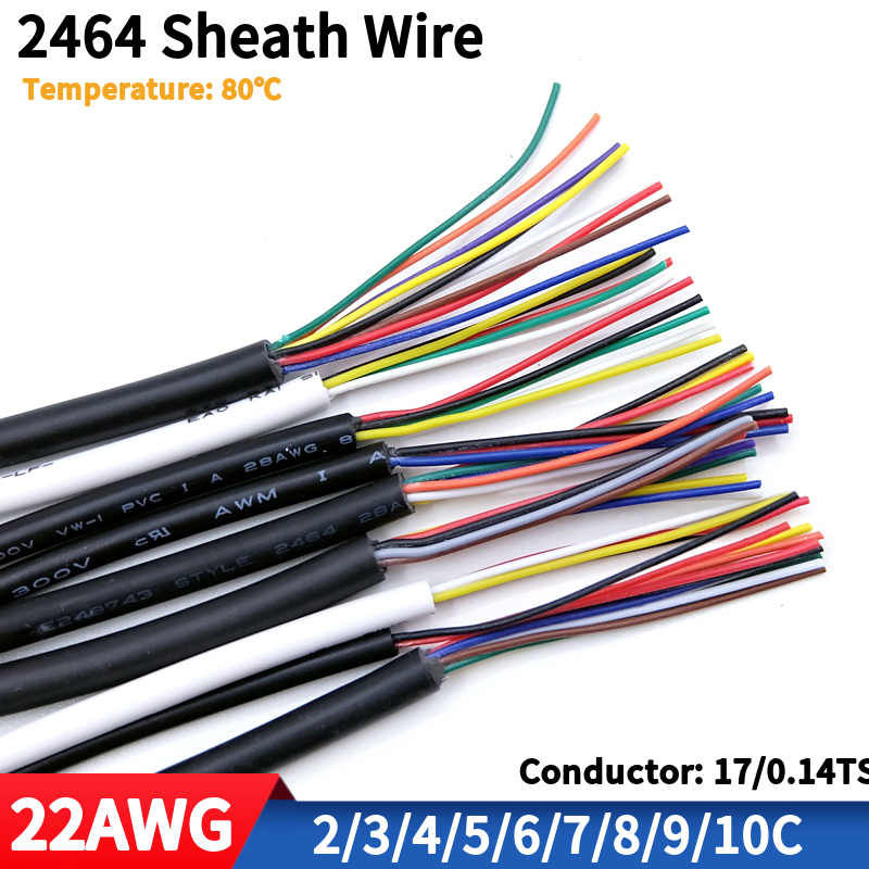 Copper Wire 22AWG PVC Sheathed - Diy Electronics Audio recension och pris