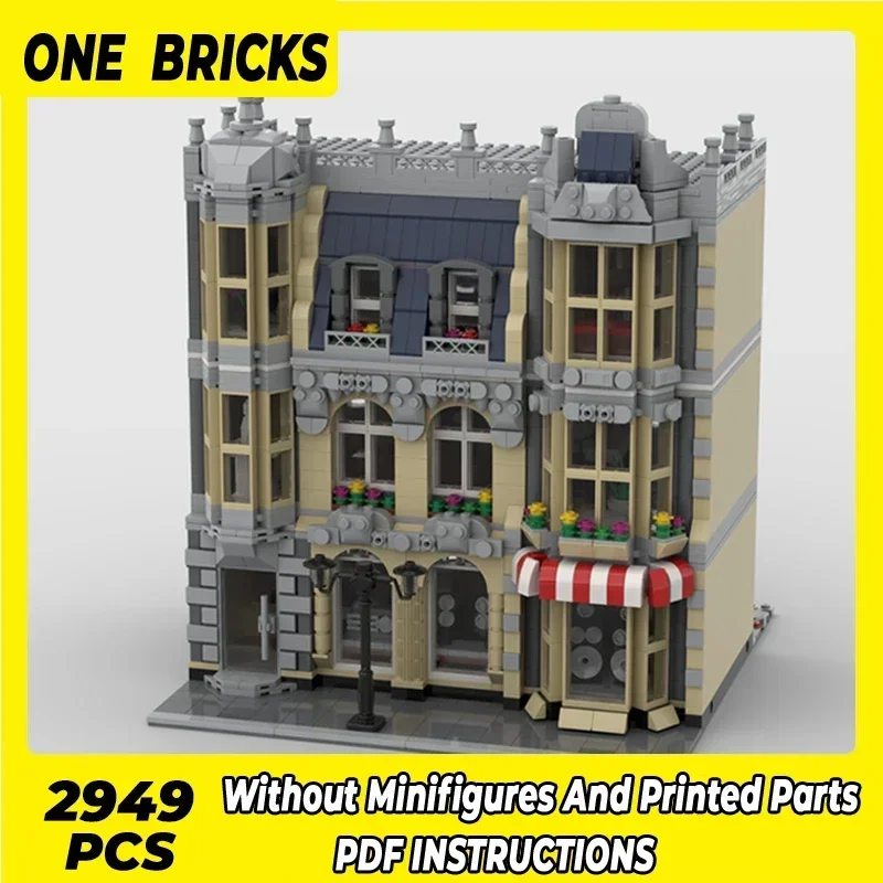 Moc Building Blocks Street Vie - Diy Electronics Stores recension och pris