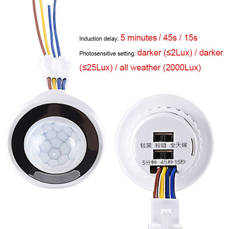 Human Body Sensor Detector LED - Ldr Light Sensor recension och pris
