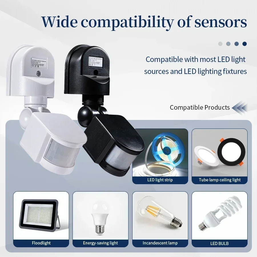 100-240V 12V PIR Motion Sensor - Ldr Light Sensor recension och pris