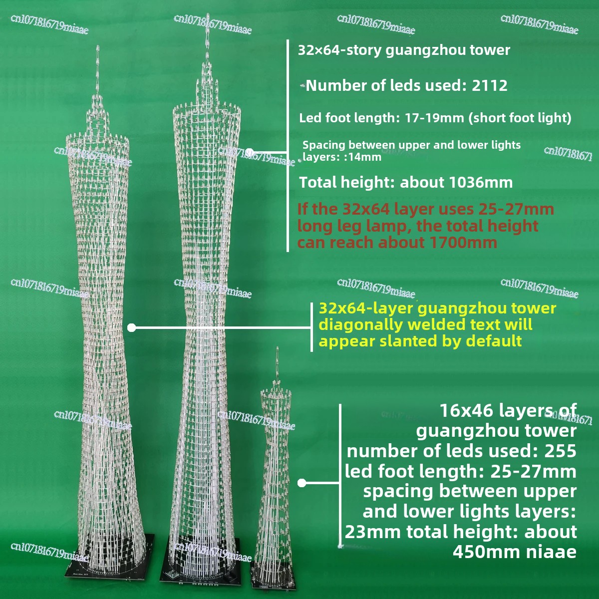 64-Floor Canton Tower DIY Kit  - Diy Electronics For Beginners recension och pris