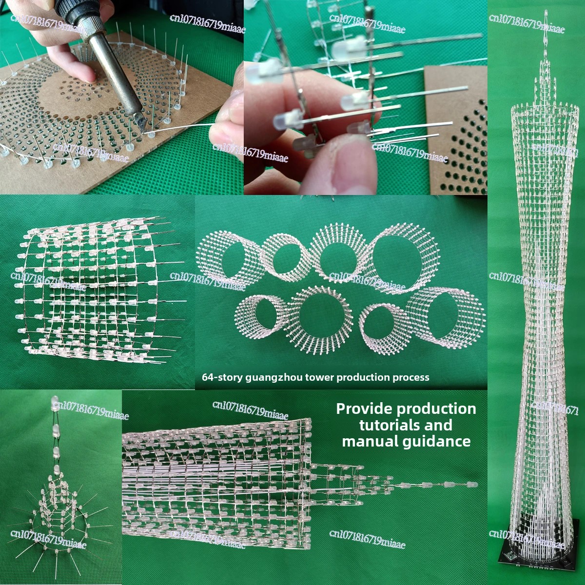 64-Floor Canton Tower DIY Kit  - Diy Electronics For Beginners recension och pris