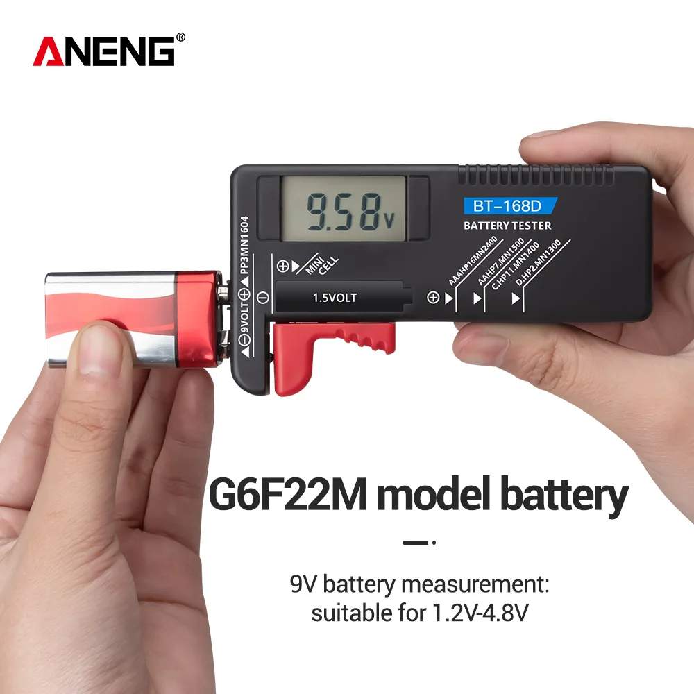 Digital Battery Tester ANENG B - Diy Electronics Test Equipment recension och pris