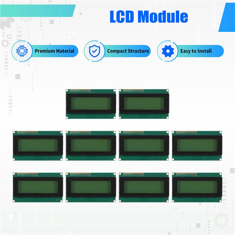 FULL-10PCS LCD2004 2004 LCD Mo - I2C Lcd Display recension och pris