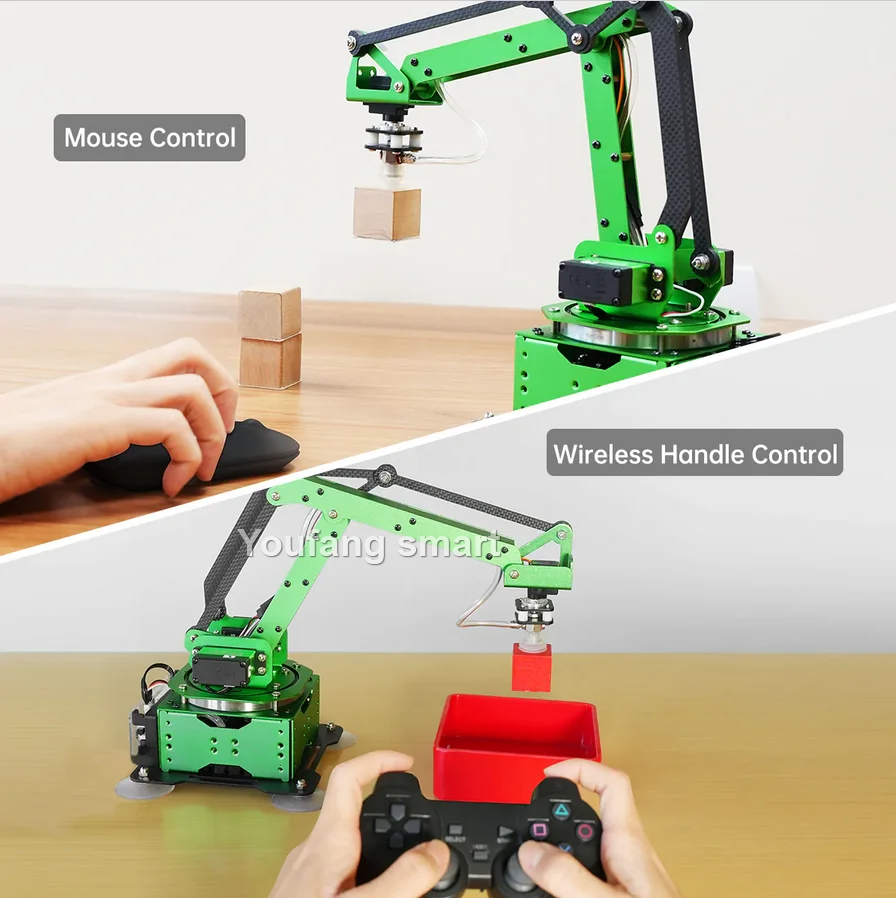 5 Axis Robot Arm with Guide Ra - Diy Kit Elektronik recension och pris